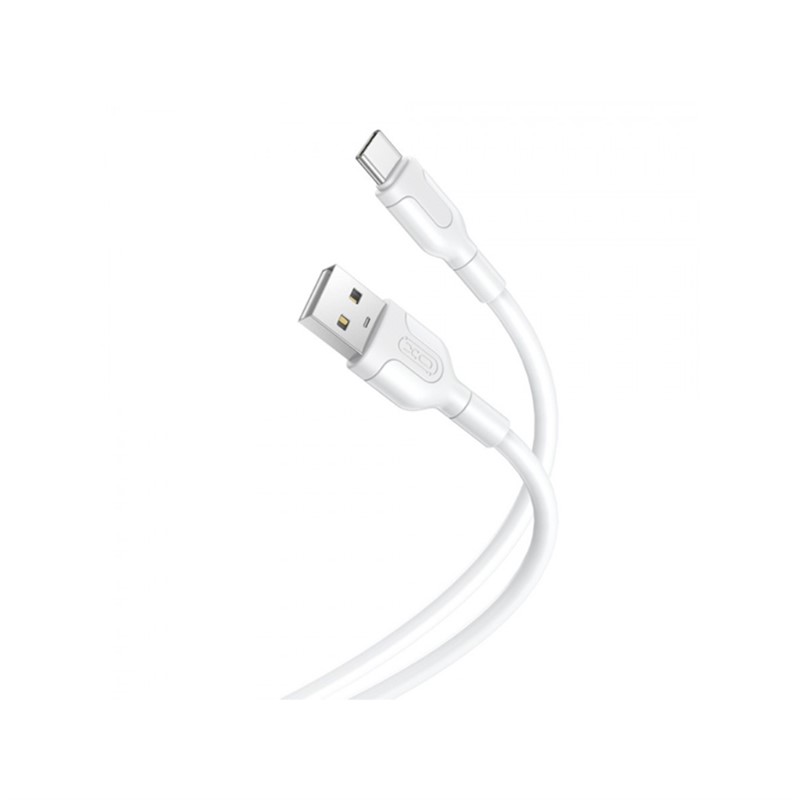 XO NB212 USB-TYPE-C 2.1A KABLO 1M WHITE