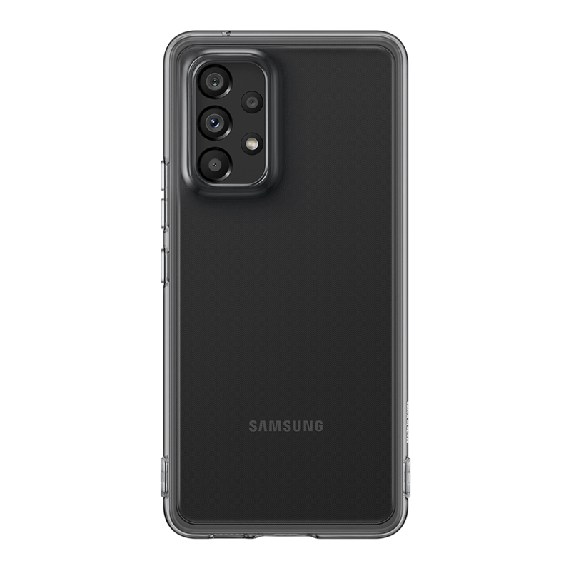 SAMSUNG SOFT CLEAR COVER ZA GALAXY A53 BLACK (EU BLISTER)