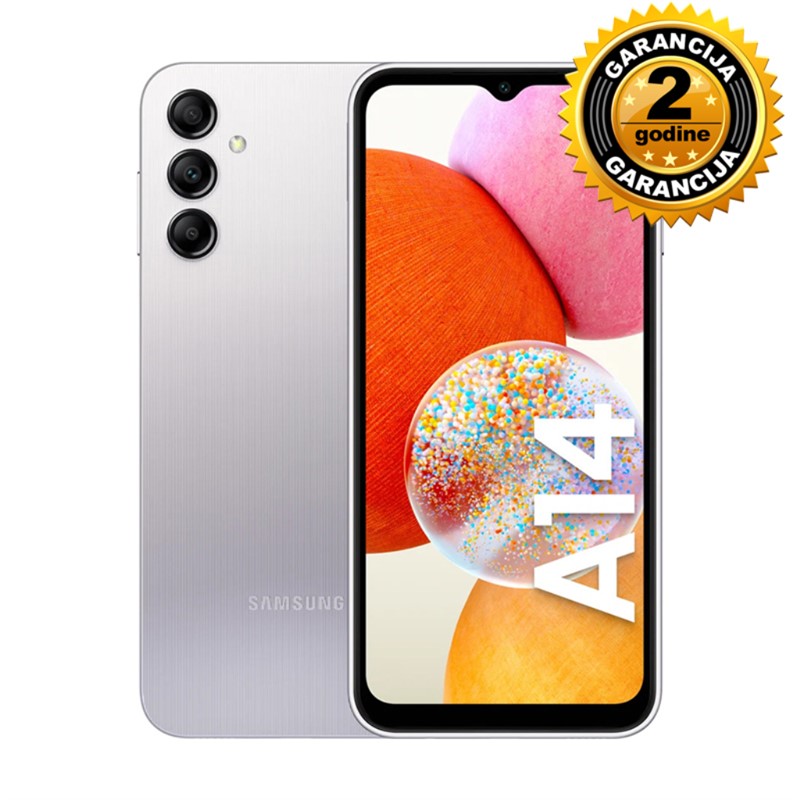SAMSUNG GALAXY A14 6+128GB SILVER