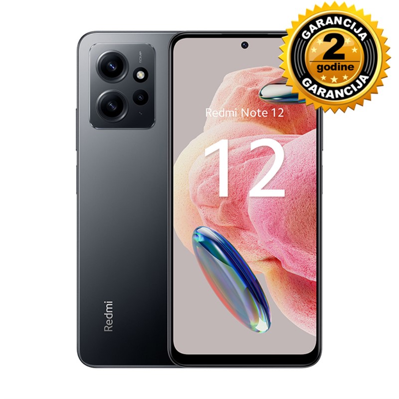 XIAOMI REDMI NOTE 12 6+128GB ONYX GREY EU