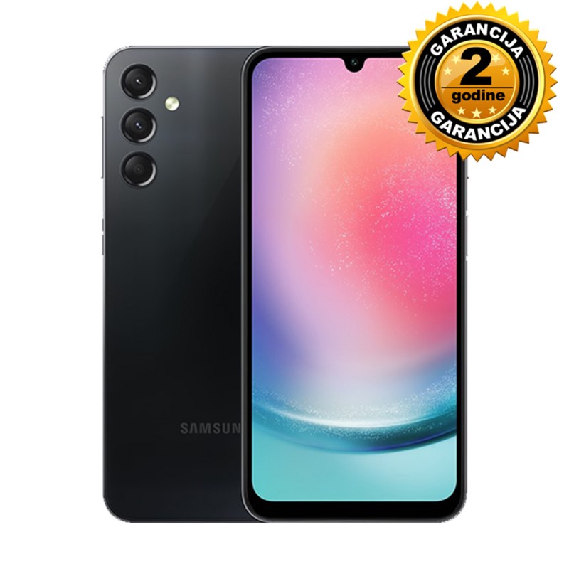 SAMSUNG GALAXY A24 4+128GB BLACK