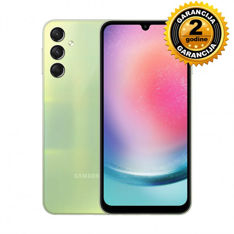 SAMSUNG GALAXY A24 4+128GB LIGHT GREEN