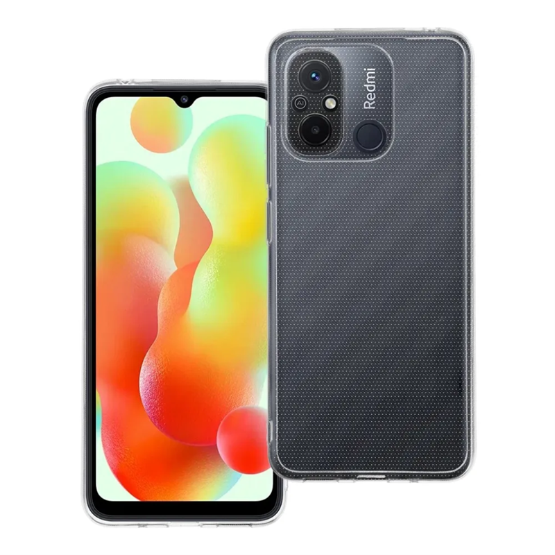 SILIKONSKA MASKICA ZA XIAOMI REDMI 12C (KAMERA ZAŠTITA)