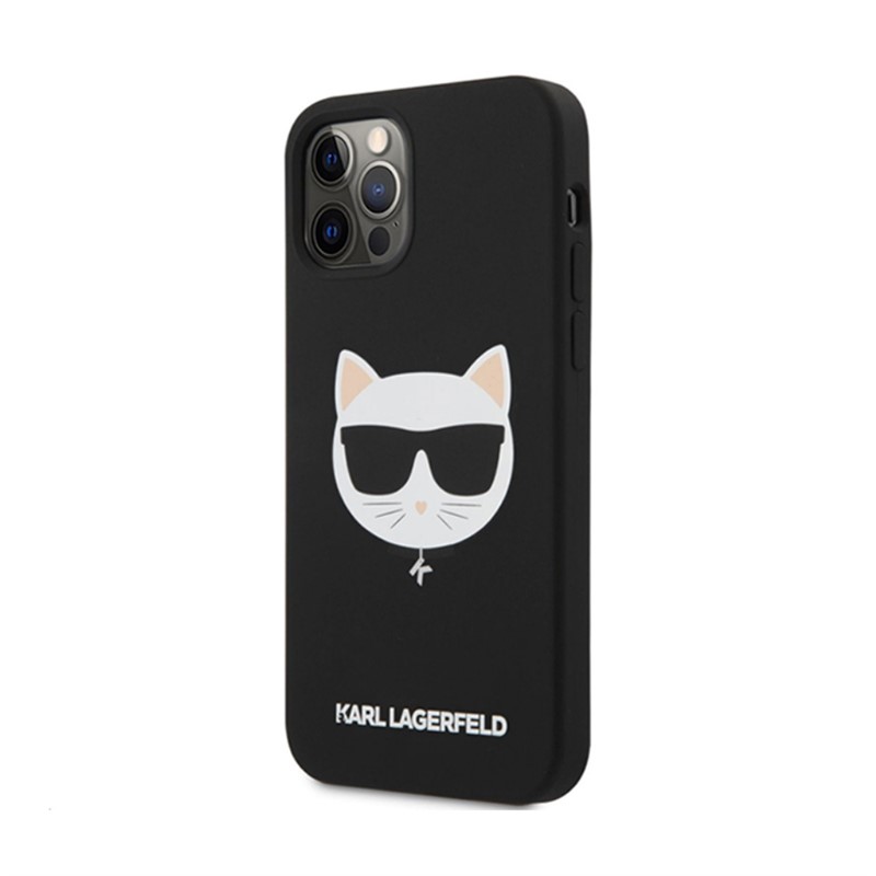 KARL LAGERFELD TPE CHOUPETTE HEAD MASKICA ZA IPHONE 13 PRO CRNA