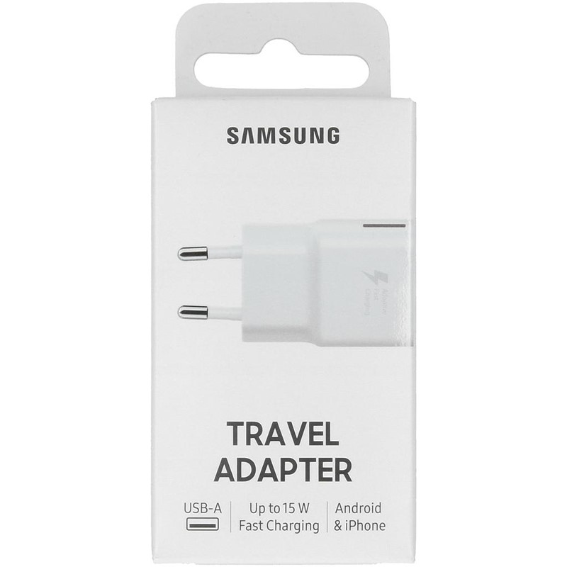SAMSUNG 15W USB-A ADAPTER BIJELI (EU BLISTER)